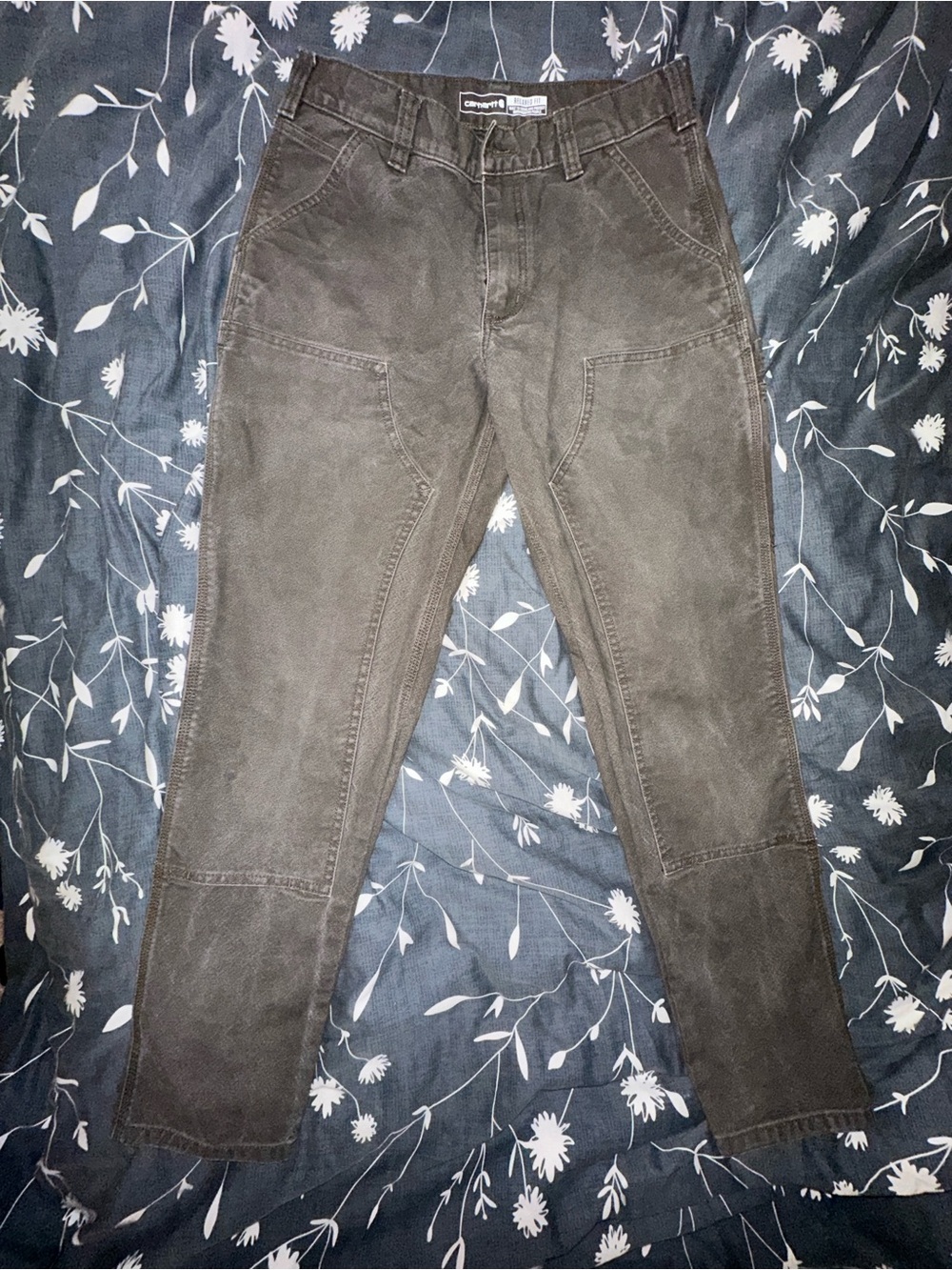 BN3334-M Carhartt Men’s Brown Utility Cargo Pants
